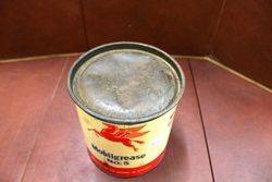 Mobil 5lb Grease Tin