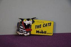 Mobil Badge andquotThe Cats AFLandquot Laughtons Melbourne 