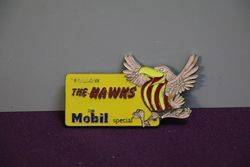 Mobil Badge " The Hawks AFL" By Laughtons Melbourne 