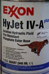 Mobil Exxon Hyjet IVA Plus Hydraulic Fluid Tin 
