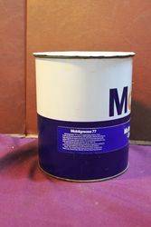 Mobil Grease 25kg Grease Tin