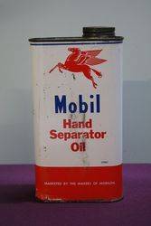 Mobil Hand Separator Oil One Quart Motor Oil Tn 