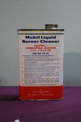 Mobil Pint Liquid Burner Cleaner Tin