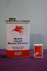 Mobil Pint Liquid Burner Cleaner Tin