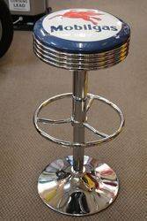 Mobilgas Bar Stool