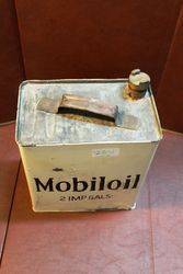 Mobiloil 2 Gallon Tin