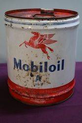 Mobiloil 4 Gallons Oil Tin 
