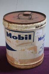 Mobiloil A SAE 30 MSDG 4 Gallons Motor Oil Drum 