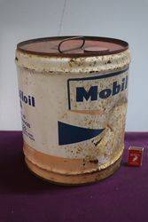 Mobiloil A SAE 30 MSDG 4 Gallons Motor Oil Drum 