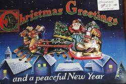 Modern Christmas Greetings Toffee Tin 