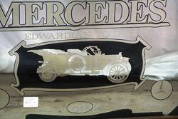 Modern Mercedes Framed Mirror 