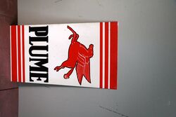 Modern Plume Pictorial Pegasus Tin Sign 