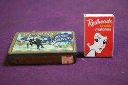 Muratti andquotAfter Lunchandquot Cigarettes Tin 