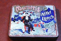 Murattis After Lunch Cigarette Tin