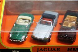 NEW RAY TOYS JaguarBMW 4 car collection