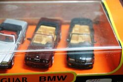 NEW RAY TOYS JaguarBMW 4 car collection