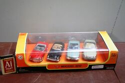 NEW RAY TOYS Mercedes 4 car collection.