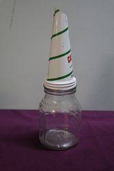 Near Mint Castrol L Pint Bottle + Tin Top 