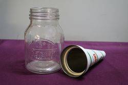 Near Mint Castrol L Pint Bottle + Tin Top 