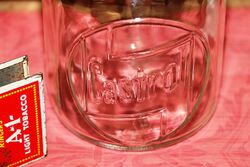 Near Mint Castrol XL Embossed One Pint Oil Bottle with Tin Top