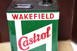 Nice Vintage Castrol Wakefield Z One Gallon Mortor Oil Tin 