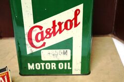 Nice Vintage Castrol Wakefield Z One Gallon Mortor Oil Tin 