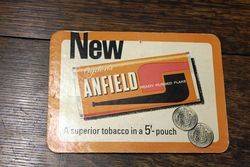 Odgens Anfield Tobacco Shop Display Card