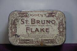 Ogdenand39s St Bruno Flake Tobacco Tin
