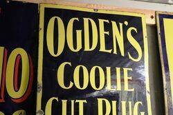 Ogdens Coolie Cut Plug Tobacco Sign