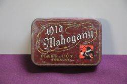 Old Mahogany Flake Cut Tobacco Tin 