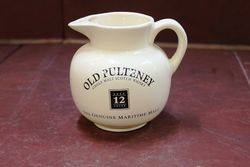 Old Pulteney Single Malt Scotch Whiskey Pub Jug