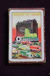 Oldham Batteries John Waddington Playing Cards 