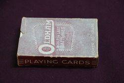 Oldham Batteries John Waddington Playing Cards 