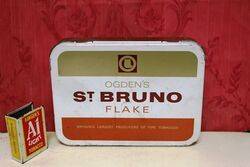 One Pound Ogdenand39s St Bruno Flake Tin