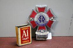 Order of the Road Badge Bar Car Badge