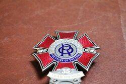 Order of the Road Badge Bar Car Badge