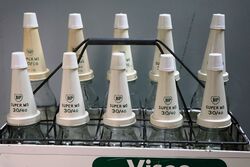 Original BP Visco 2000 Double Sided 10 Bottle Oil Rack