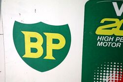 Original BP Visco 2000 Double Sided 10 Bottle Oil Rack