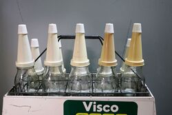 Original BP Visco 2000 Double Sided 10 Bottle Oil Rack