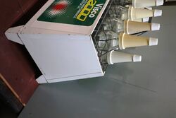 Original BP Visco 2000 Double Sided 10 Bottle Oil Rack