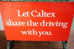 Original Caltex CXT Motor Oil Double Sided 10 Bottle Rack