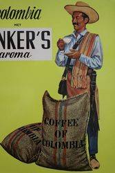 Original Colombia Ankerand39s Aroma Coffee Advertising Card