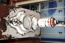 Original Early Cast Top Castrol Motor Oil Hi Boy