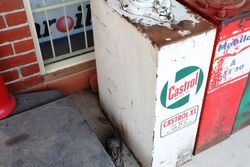 Original Early Cast Top Castrol Motor Oil Hi Boy