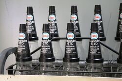 Original Esso Superlube GTD Double Sided 10 Bottle Oil Rack