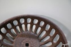 Original HVMcKay Sunshine Cast Implement Seat