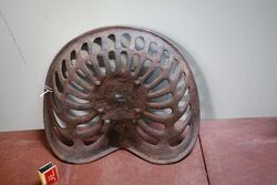 Original HVMcKay Sunshine Cast Implement Seat