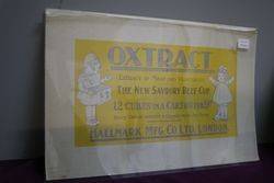 Oxtract The New Savoury BeefCup Advertising Card