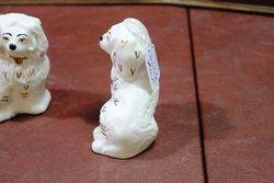 Pair Of Doulton King Charles Spaniels