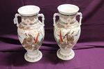 Pair Of Late 19th Century Satsuma Vases